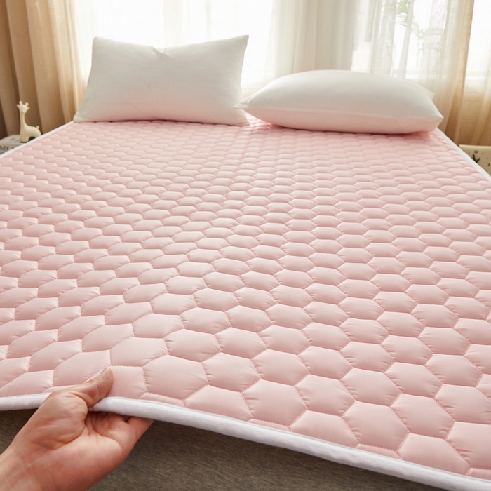 91家纺网 家纺一手货源 找家纺 （总）祁恋婷家居 2024新款全棉夹棉羽丝棉床褥垫