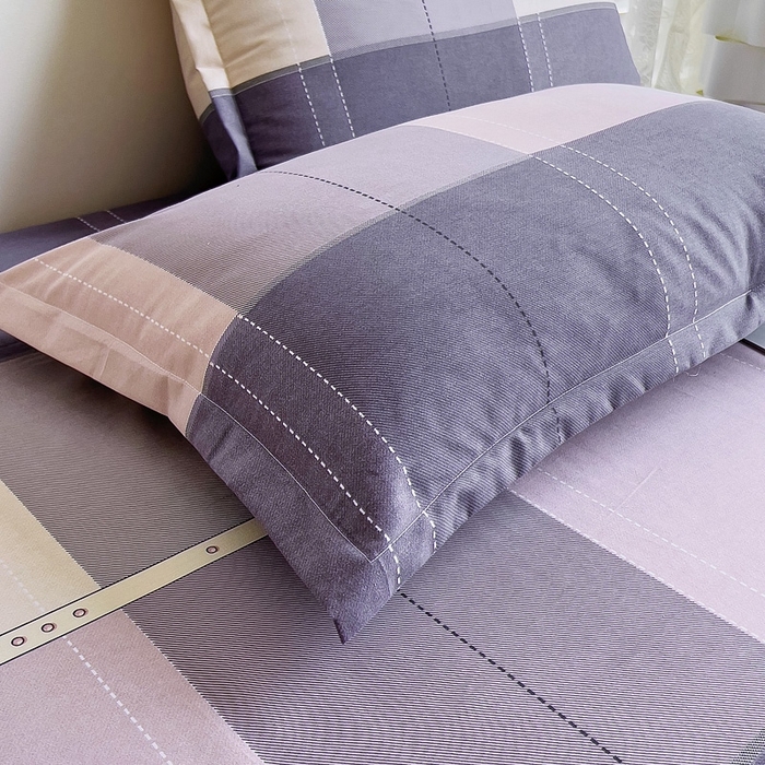 91家纺网 家纺一手货源 找家纺 优品阁 2024新款全棉磨毛四件套单品系列-单枕套 格莱特