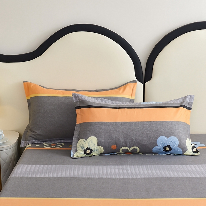 91家纺网 家纺一手货源 找家纺 鑫缘2025直播爆款印花植物羊绒加厚磨毛四件套1.2米学生三件套 佳人之约