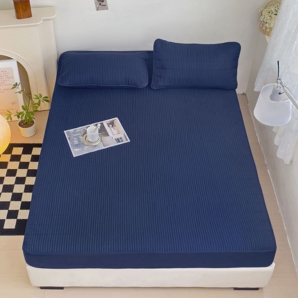 91家纺网 家纺一手货源 找家纺 （总）恒尚居 2024爆款【密道绗缝】防水床笠夹棉-四季款