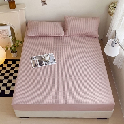 91家纺网 家纺一手货源 找家纺 （总）恒尚居 2024爆款【密道绗缝】防水床笠夹棉-四季款