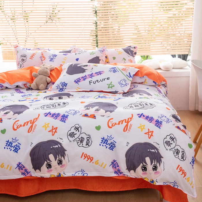 91家纺网 家纺一手货源 找家纺 乐居坊 2024新款亲肤棉美棉芦荟棉四件套新花型（5月） 偶像派