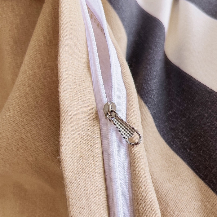 91家纺网 家纺一手货源 找家纺 优品阁 2024新款全棉磨毛四件套单品系列-单被套 极简格调