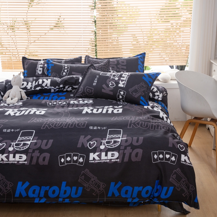 91家纺网 家纺一手货源 找家纺 乐居坊 2024新款亲肤棉美棉芦荟棉四件套新花型（5月） 怪盗KID