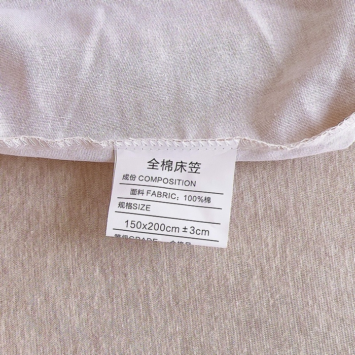 91家纺网 家纺一手货源 找家纺 优品阁 2024新款全棉磨毛四件套单品系列-单床笠 蕾丝花边