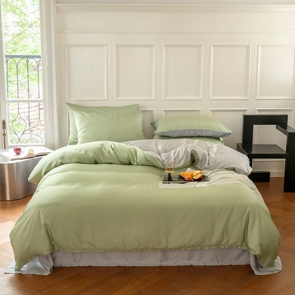 寐眠 2024新款60s兰精天丝四件套 冰透薄荷