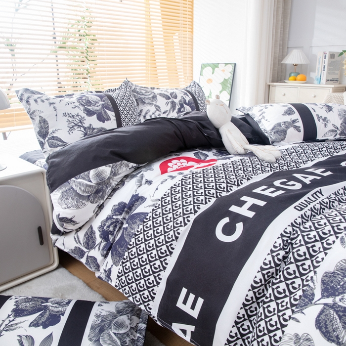 91家纺网 家纺一手货源 找家纺 乐居坊 2024新款亲肤棉美棉芦荟棉四件套新花型（5月） 霸王茶姬