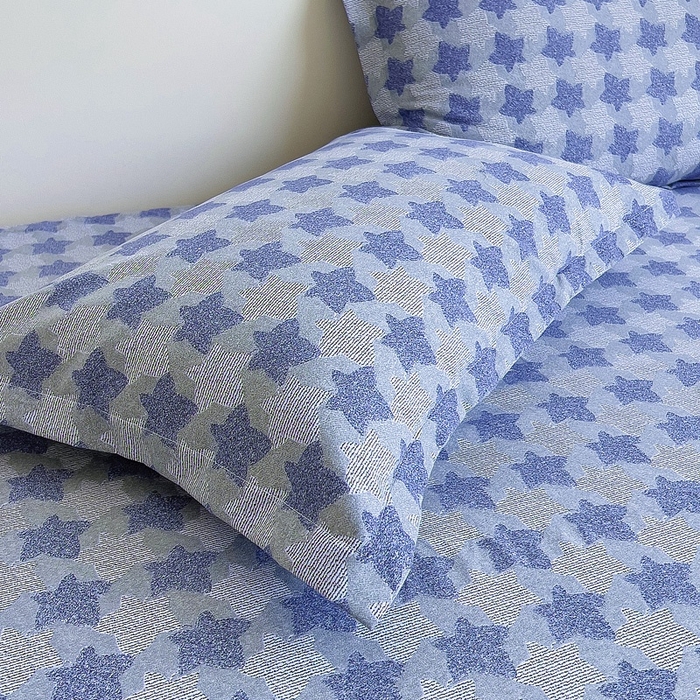 91家纺网 家纺一手货源 找家纺 优品阁 2024新款全棉磨毛四件套单品系列-单枕套 星雨