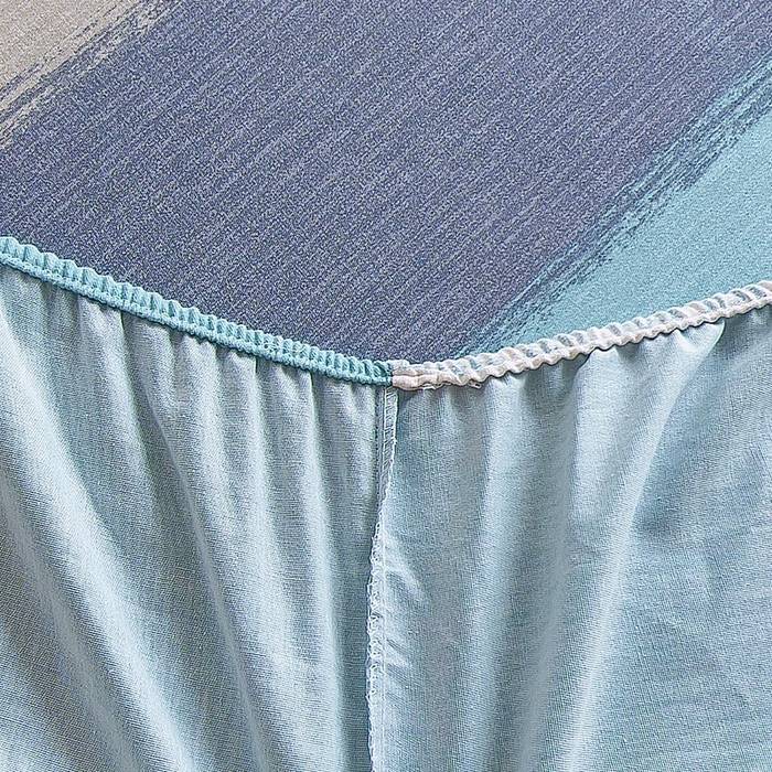 91家纺网 家纺一手货源 找家纺 优品阁 2024新款全棉磨毛四件套单品系列-单床笠 乐享主义