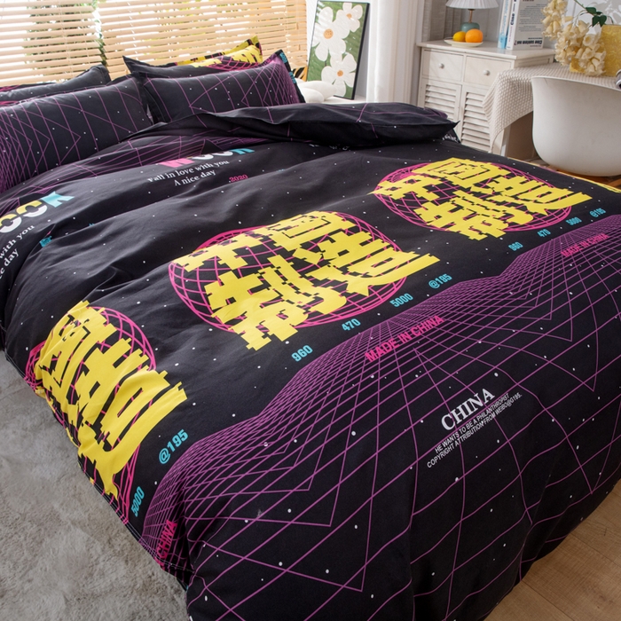 91家纺网 家纺一手货源 找家纺 乐居坊 2024新款亲肤棉美棉芦荟棉四件套新花型（5月） 荣耀