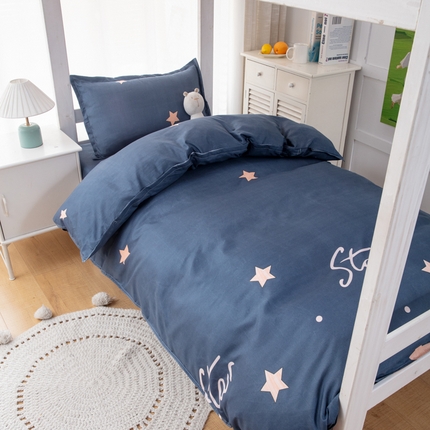 乐居坊 2024新款亲肤棉美棉芦荟棉四件套学生宿舍床（5月） 荣耀之星