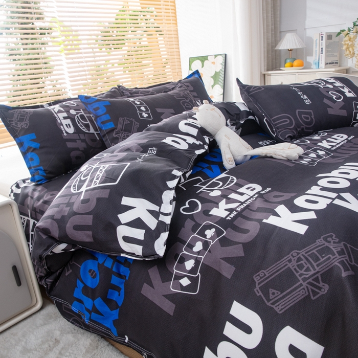 91家纺网 家纺一手货源 找家纺 乐居坊 2024新款亲肤棉美棉芦荟棉四件套新花型（5月） 怪盗KID