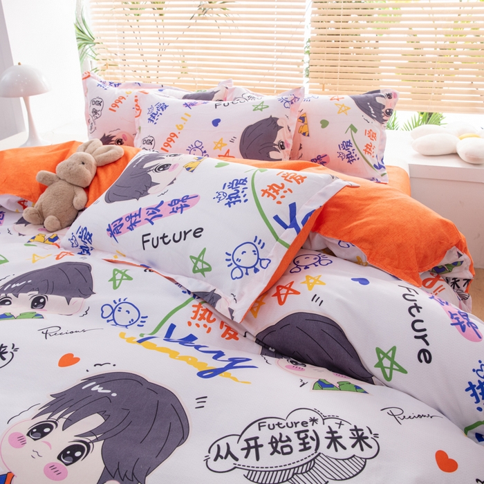 91家纺网 家纺一手货源 找家纺 乐居坊 2024新款亲肤棉美棉芦荟棉四件套新花型（5月） 偶像派