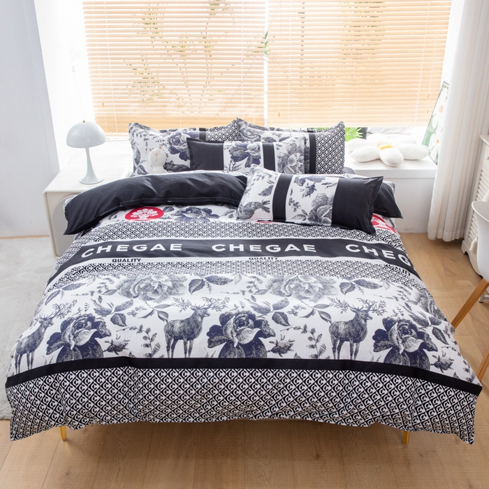 91家纺网 家纺一手货源 找家纺 乐居坊 2024新款亲肤棉美棉芦荟棉四件套新花型（5月） 霸王茶姬