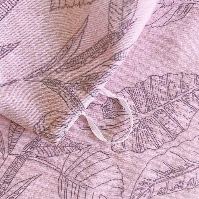 91家纺网 家纺一手货源 找家纺 优品阁 2024新款全棉磨毛四件套单品系列-单被套 叶之舞