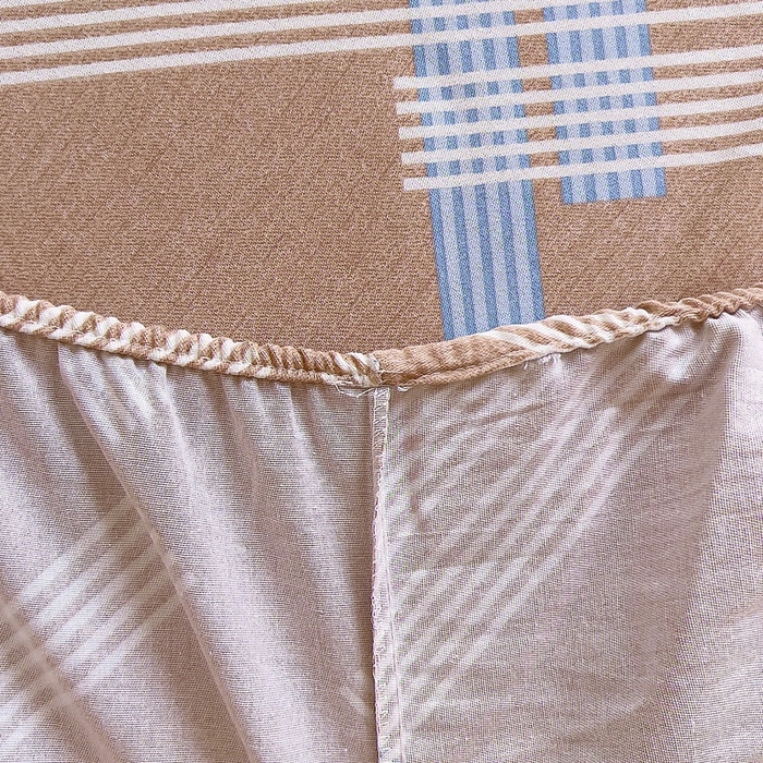 91家纺网 家纺一手货源 找家纺 优品阁 2024新款全棉磨毛四件套单品系列-单床笠 浓情摩卡