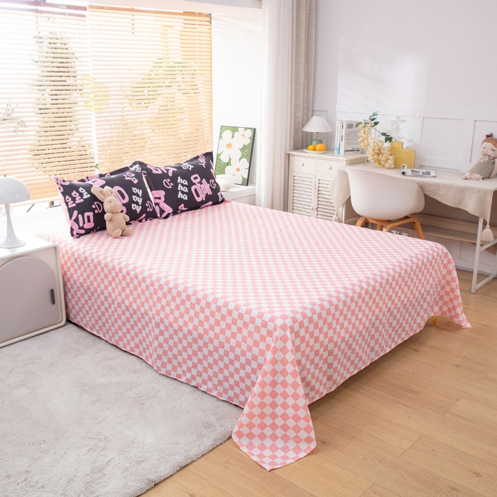 91家纺网 家纺一手货源 找家纺 乐居坊 2024新款亲肤棉美棉芦荟棉四件套新花型（5月） 嘻哈