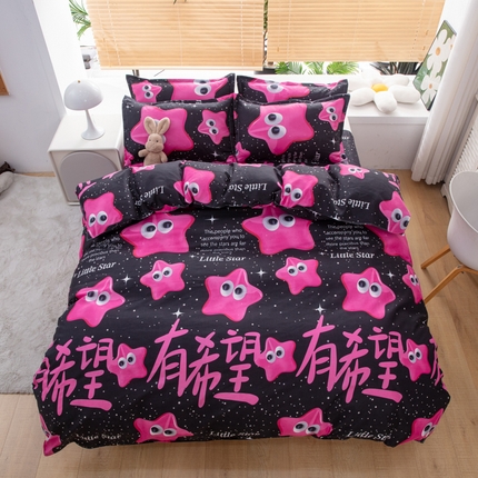 91家纺网 家纺一手货源 找家纺 （总）乐居坊 2024新款亲肤棉美棉芦荟棉四件套新花型（5月）