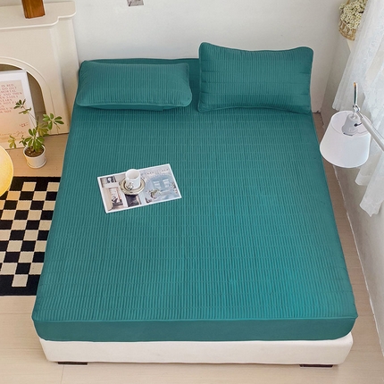 91家纺网 家纺一手货源 找家纺 （总）恒尚居 2024爆款【密道绗缝】防水床笠夹棉-四季款