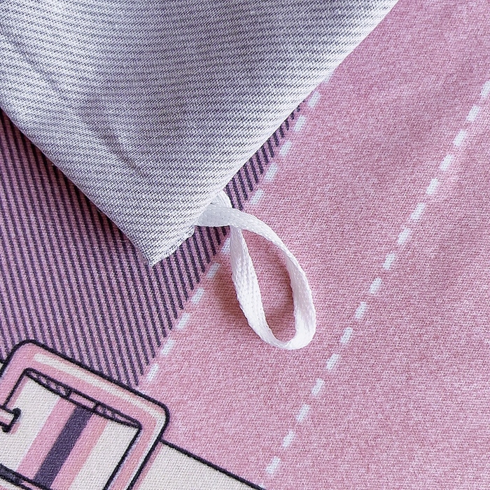 91家纺网 家纺一手货源 找家纺 优品阁 2024新款全棉磨毛四件套单品系列-单被套 格莱特