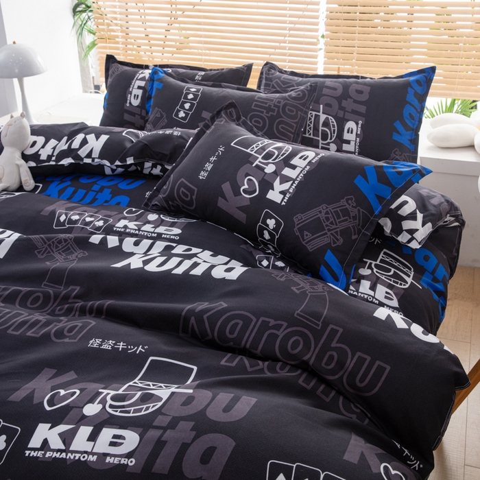 91家纺网 家纺一手货源 找家纺 乐居坊 2024新款亲肤棉美棉芦荟棉四件套新花型（5月） 怪盗KID