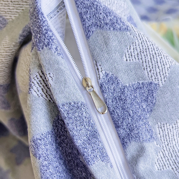 91家纺网 家纺一手货源 找家纺 优品阁 2024新款全棉磨毛四件套单品系列-单被套 星雨