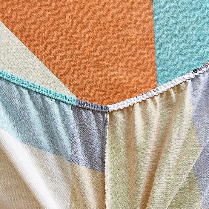 91家纺网 家纺一手货源 找家纺 优品阁 2024新款全棉磨毛四件套单品系列-单床笠 彼斯堡