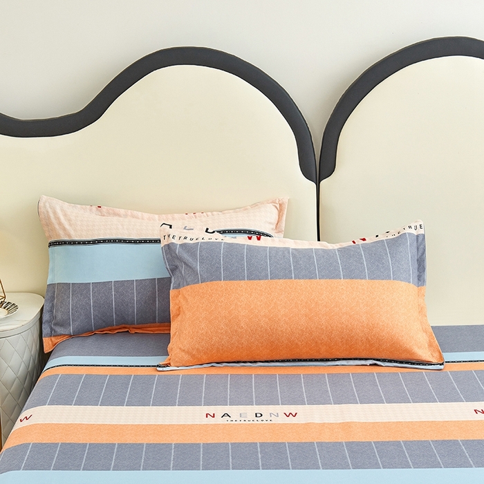 91家纺网 家纺一手货源 找家纺 鑫缘2025直播爆款印花植物羊绒加厚磨毛四件套1.2米学生三件套 新大陆