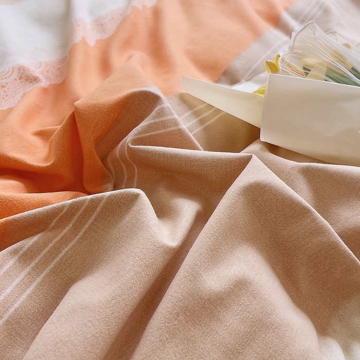 91家纺网 家纺一手货源 找家纺 优品阁 2024新款全棉磨毛四件套单品系列-单枕套 蕾丝花边