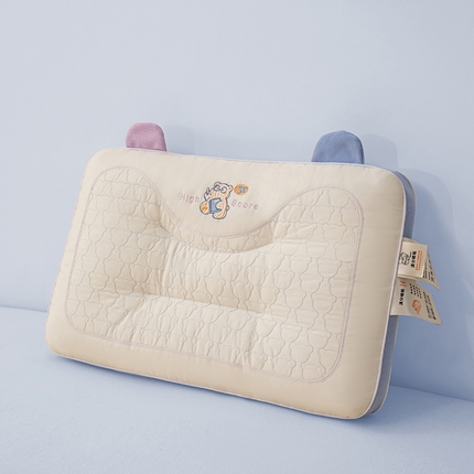 91家纺网 家纺一手货源 找家纺 （总）贵夫人 2024新款学霸满分熊-儿童护颈枕枕头枕芯-亲子系列