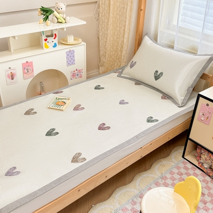 91家纺网 家纺一手货源 找家纺 （总）懒猫家纺 2024新款凉感冰丝数码印花席