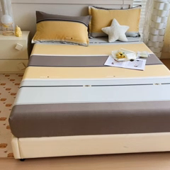 91家纺网 家纺一手货源 找家纺 优品阁 2024新款全棉磨毛四件套单品系列-单床笠 小欢喜