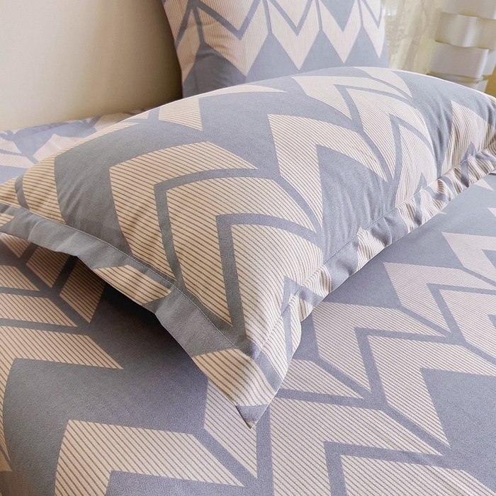 91家纺网 家纺一手货源 找家纺 优品阁 2024新款全棉磨毛四件套单品系列-单枕套 爵士氛围