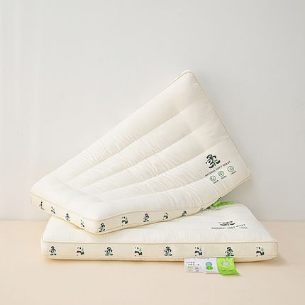 （总）贵夫人 2024新款熊猫宝宝-超柔护颈枕枕头枕芯-亲子系列