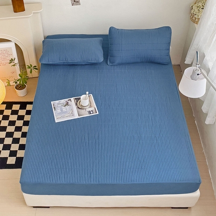 91家纺网 家纺一手货源 找家纺 （总）恒尚居 2024爆款【密道绗缝】防水床笠夹棉-四季款