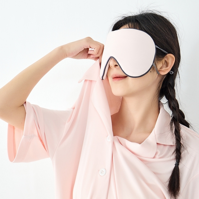 91家纺网 家纺一手货源 找家纺 LADYCOCO可可家居 2025新款凉感家居服 睡衣-粉--短裤款