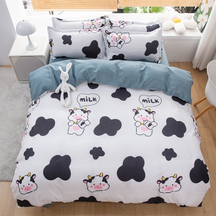 乐居坊 2024新款亲肤棉美棉芦荟棉四件套新花型（5月） 萌萌牛