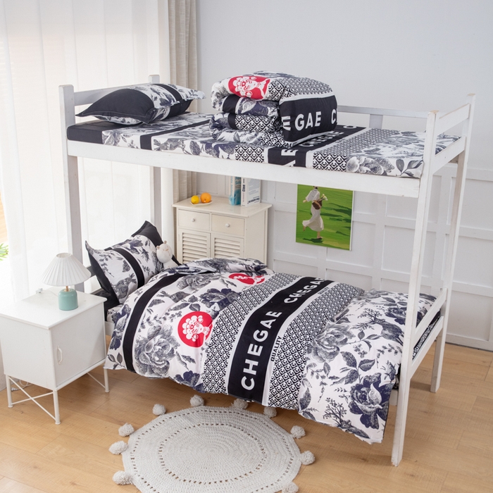 91家纺网 家纺一手货源 找家纺 乐居坊 2024新款亲肤棉美棉芦荟棉四件套学生宿舍床（5月） 霸王茶姬