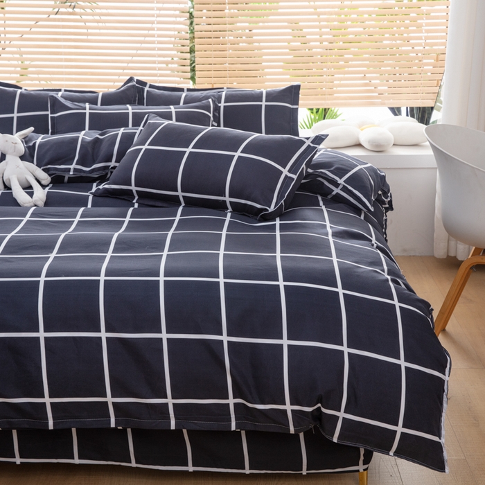 91家纺网 家纺一手货源 找家纺 乐居坊 2024新款亲肤棉美棉芦荟棉四件套新花型（5月） 梦格