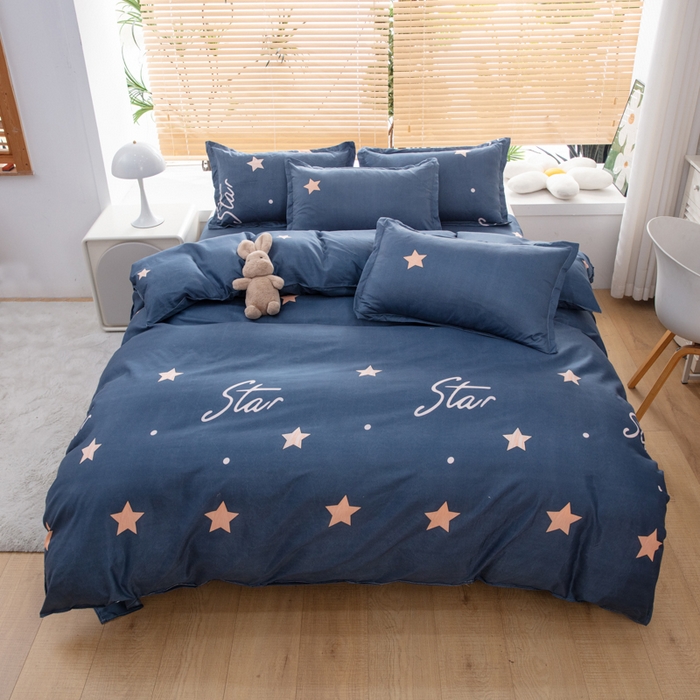 91家纺网 家纺一手货源 找家纺 乐居坊 2024新款亲肤棉美棉芦荟棉四件套新花型（5月） 荣耀之星