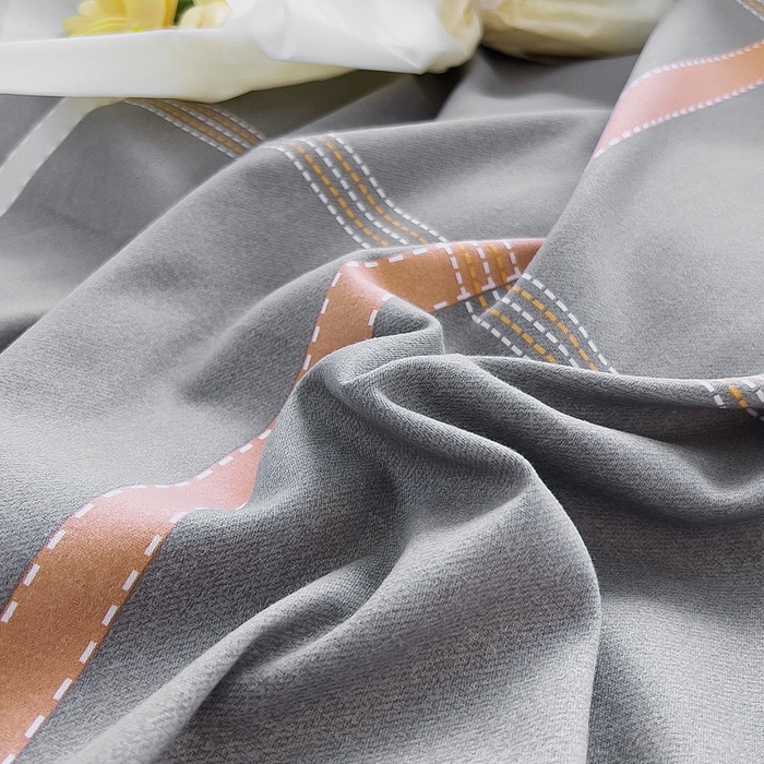 91家纺网 家纺一手货源 找家纺 优品阁 2024新款全棉磨毛四件套单品系列-单被套 卡罗琳