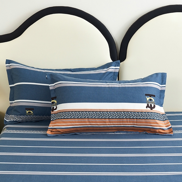 91家纺网 家纺一手货源 找家纺 鑫缘2025直播爆款印花植物羊绒加厚磨毛四件套1.2米学生三件套 航海家