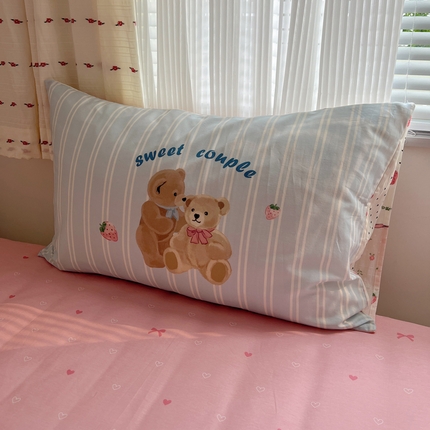 91家纺网 家纺一手货源 找家纺 （总）六巷胡同 2024新款INS元气卡通大版枕套单品