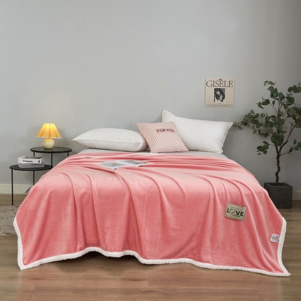 91家纺网 家纺一手货源 找家纺 （总）馨米莱家纺 2024新款牛奶绒盖毯