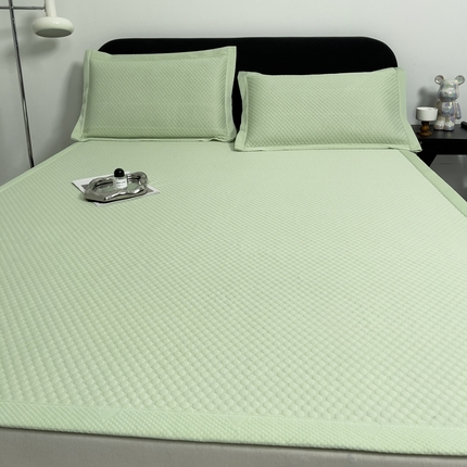 （总）凉百百 2024新款冰豆豆大豆款凉席冰丝席可折叠收纳直播优选