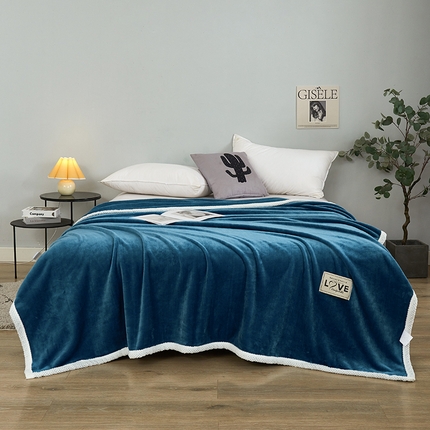 91家纺网 家纺一手货源 找家纺 （总）馨米莱家纺 2024新款牛奶绒盖毯