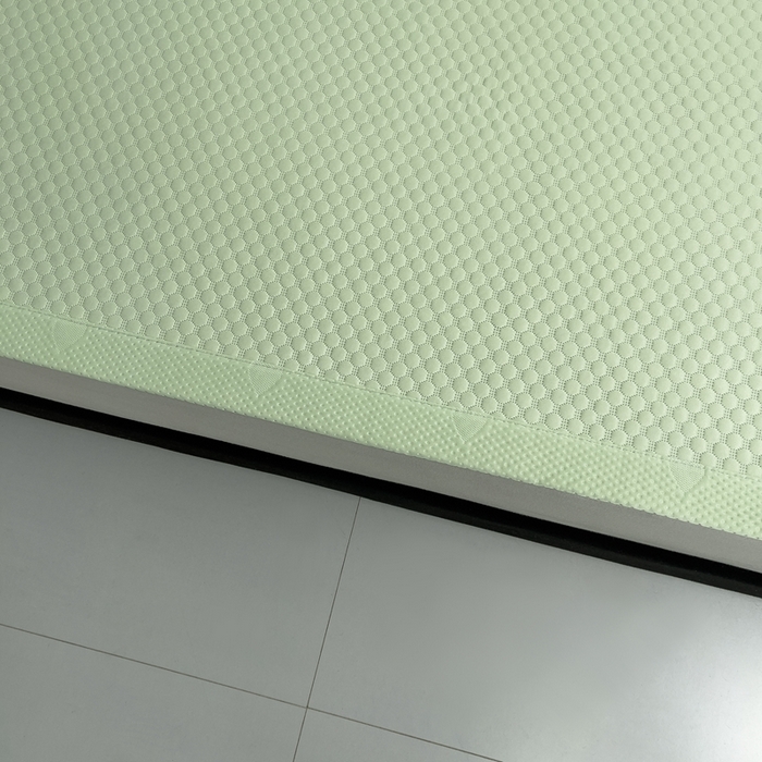 91家纺网 家纺一手货源 找家纺 凉百百 2024新款冰豆豆大豆款凉席冰丝席可折叠收纳直播优选 大豆款-绿