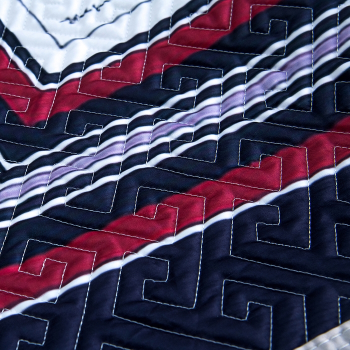 91家纺网 家纺一手货源 找家纺 爵仕家纺 2025新款凉感真丝床盖三件套 十骏马白