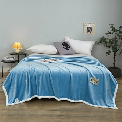 91家纺网 家纺一手货源 找家纺 （总）馨米莱家纺 2024新款牛奶绒盖毯