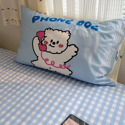91家纺网 家纺一手货源 找家纺 （总）六巷胡同 2024新款INS元气卡通大版枕套单品